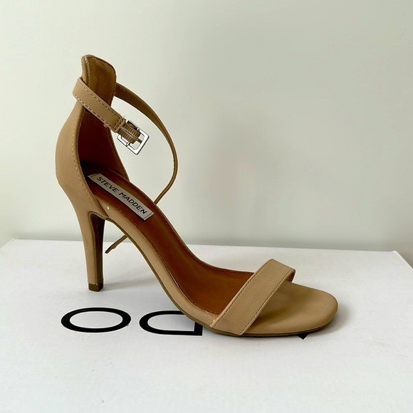STEVE MADDEN - matte nude heels - Picture 2 of 5